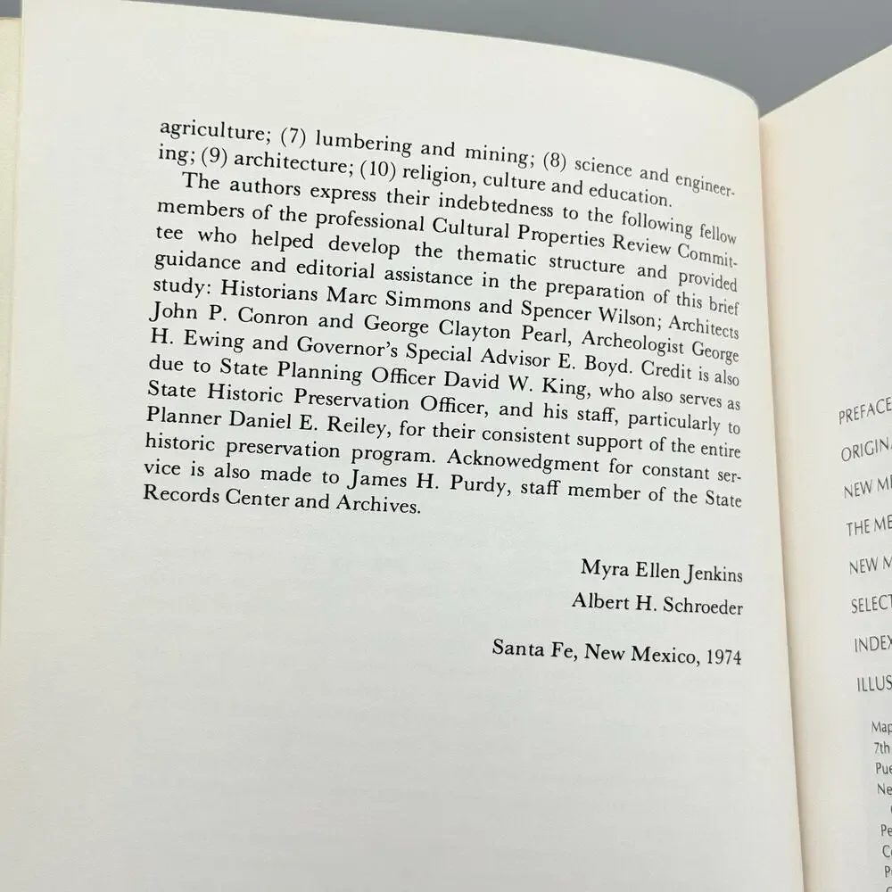 A Brief History of New Mexico 1977 Second Printing Paperback Book
